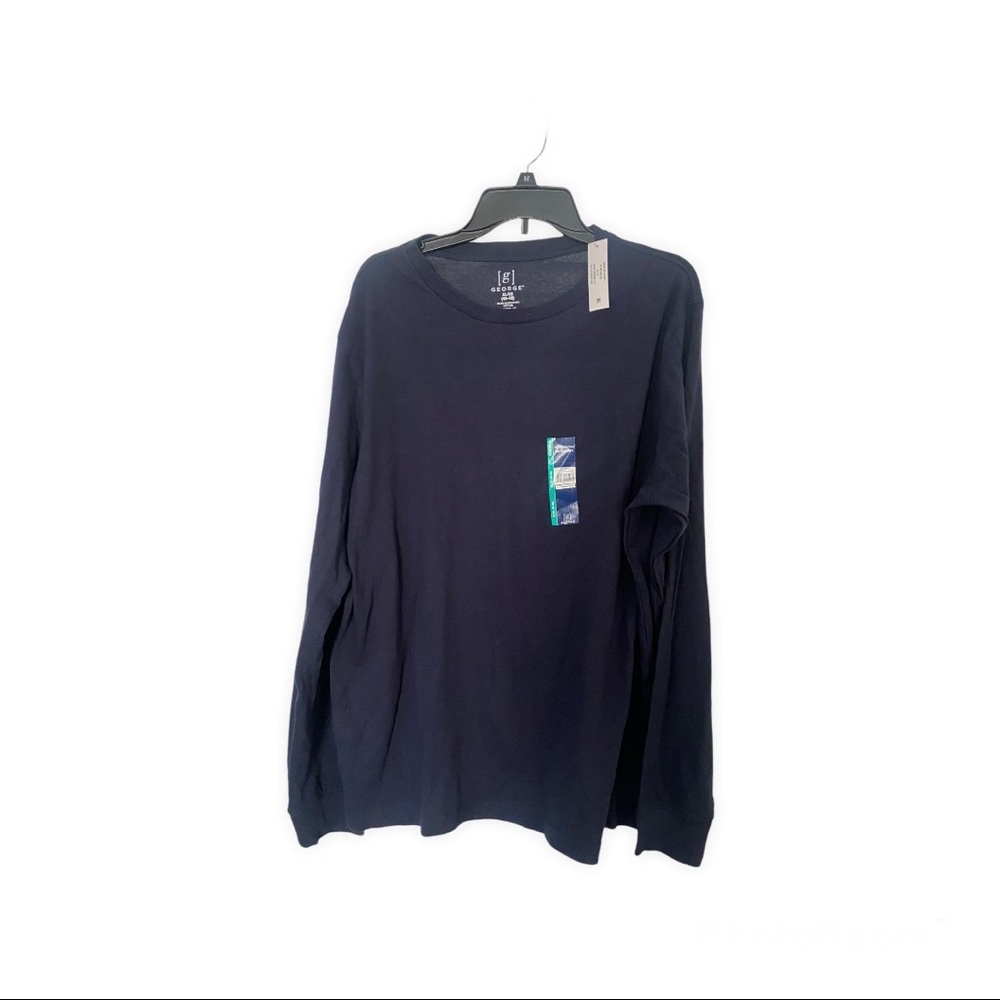Men’s Navy Blue Long Sleeve Shirt Size XLARGE
